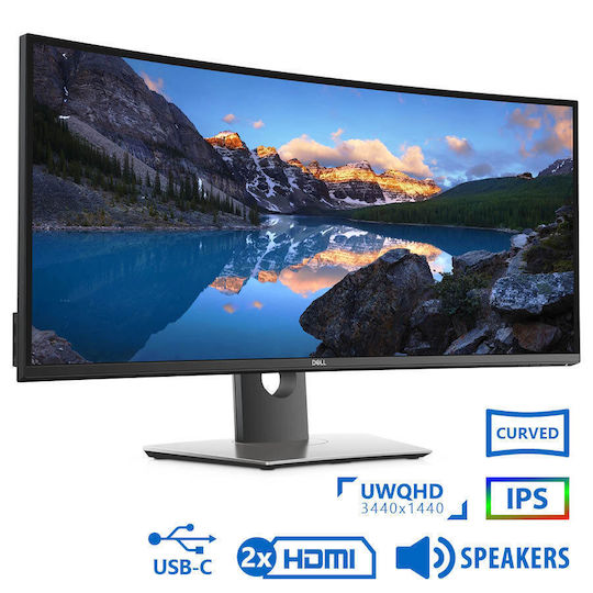Dell U3419W Recondiționat Grad A IPS Monitor 34" QHD 3440x1440