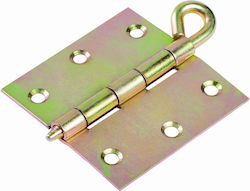 Hinge Removable Pin Iridium 70x75mm