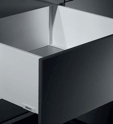 Συρταρι Φρενο Slimline Titus 200χ500μm Ανθρακι 211-6558h50185