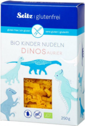 Βιολογικά Ζυμαρικά Χωρίς Γλουτένη Dinos 250 Γρ Bio Seitz 12187