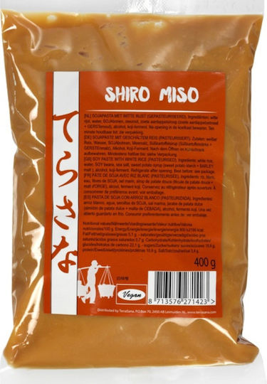 Shiro Miso White Dry 400gr Bio Vegan Terrasana 11219