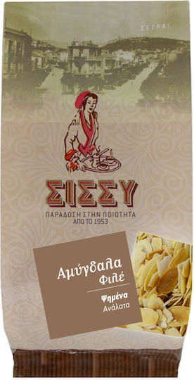 Roasted Greek Almonds Fillet 500g Packaging