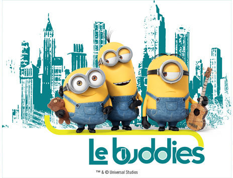 Kardasis Ζαχαρωτή Πλάκα Sugar Paper Minions Le Buddies