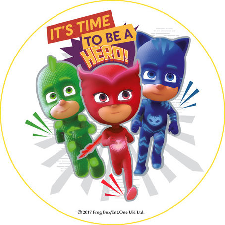 Kardasis Edible Sugar Sheet Sugar Paper Pj Masks 2
