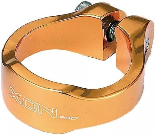 Xon Seat Clamp 34.9mm Xsc-05 Orange 34.9mm Orange