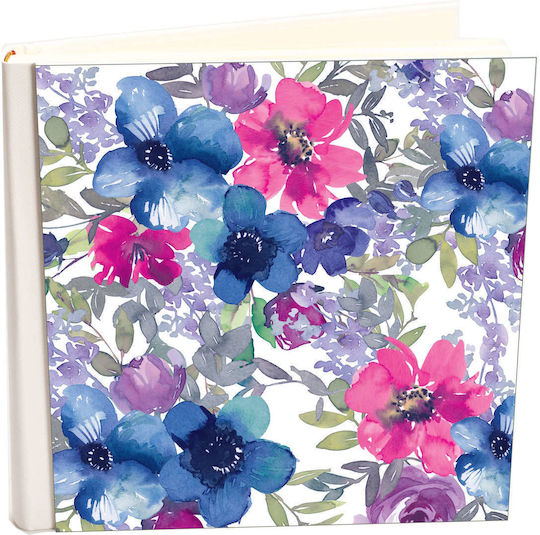 My Album Floral 12 Photo Album with Rice Paper 30x30cm Album Box 80 Pages