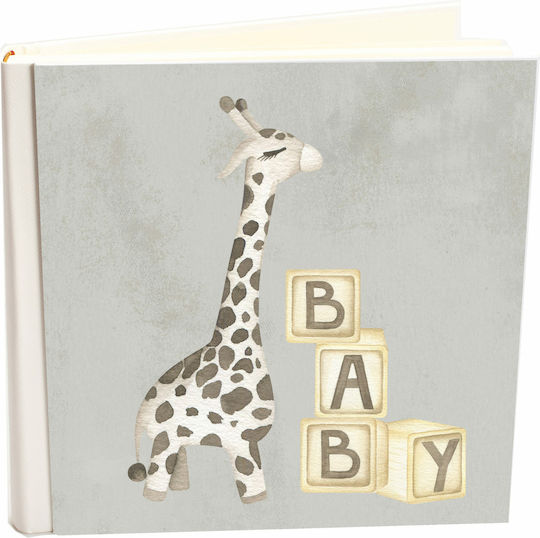 My Album Baby Giraffe Boho Style Rice Paper 30x30cm Album Box 60 Pages