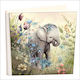 Албум Библиотека Дерматински My Album Love Elephant Албум с папка с корици 30x30см Кутия Албум 60 страници