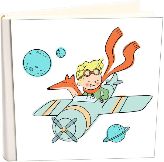 My Album Little Prince Airplane Photo Album with Rice Paper 30x30cm Album Box 80 Pages