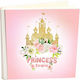 My Album Collection Leather Princess Tower Name Sofia Photo Album with Rice Paper 30x30cm Storage Box 120 Pages
