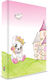 Photo Album Girl Teddy Bear Leather Silver 22*26 Slevori Code 907 Al_r