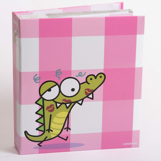 Άλμπουμ Kukuxumusu Θήκες 200 Φωτογραφίες 10×15 Cocobeso Pink 1856