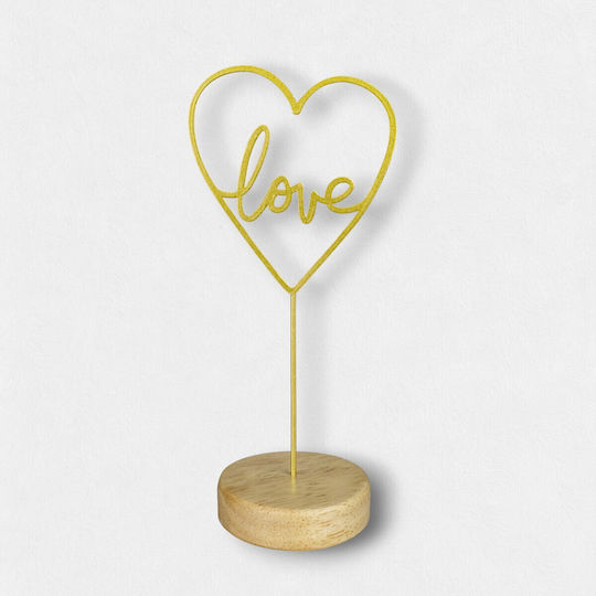 Artifact Mεταλλικό Σταντ Φωτογραφίες Love 6x18cm Artifact Mεταλλικό Σταντ Φωτογραφίες Love 6x18cm