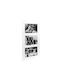 Artifact Wall Wooden Multi Picture Frame "you & Me" White Shades 22x40cm