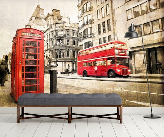 Fototapete Wand London Selbstklebend Vinyl 135x270cm