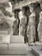 Wall Photo Wallpaper Caryatids Embossed 250x270 Cm