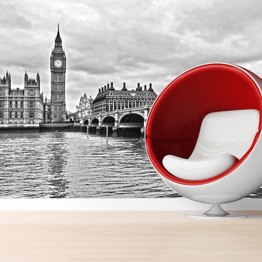 Fototapete Wand Big Ben Selbstklebend Vinyl 135x270cm