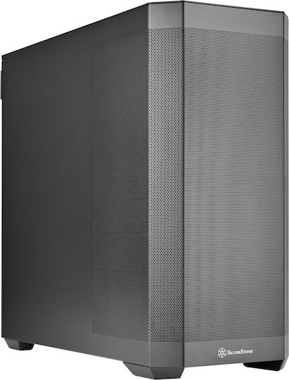 Silverstone Seta H2 Full Tower Κουτί Υπολογιστή Μαύρο