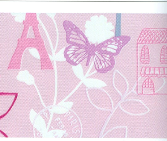 Self-Adhesive Leaf Fantasy Trendy Paris Suitable For Wall 45 Cm X 200 Cm
