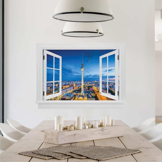Autocolant De Perete 3D Turnul De Televiziune Berlin 75x100cm