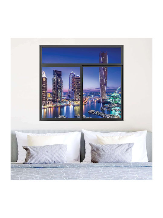 Dreidimensionales Wandsticker Dubai 100x111cm