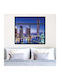 Dreidimensionales Wandsticker Dubai 100x111cm