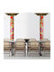 Autocolant De Perete Coloane Dragoni 145x67cm