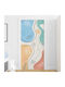 Door Sticker Patterns Colors 90x200cm