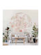 Autocolant De Perete Tapet Antic Shabby Baroc 70x70cm