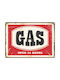 Διακοσμητική Πινακίδα Gas 20x14