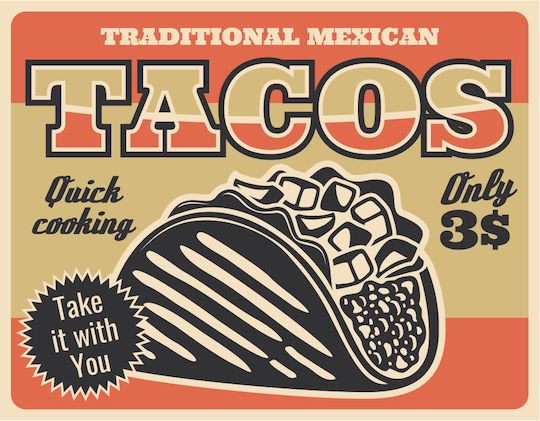 Semnătură Decorativă Tacos 50x39