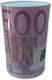 Metallischer Sparbüchse Design Banknote 500 Eur...