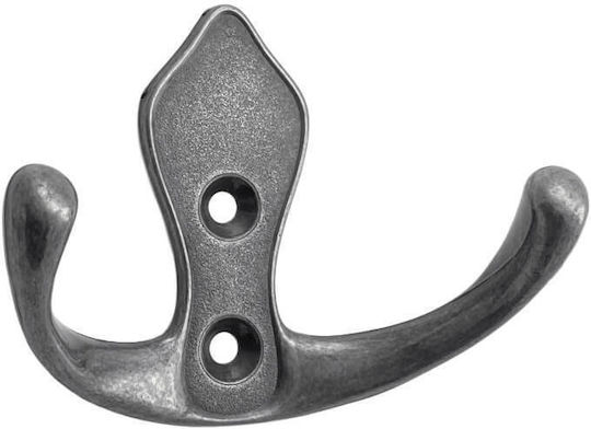 Κρεμάστρα Erk 147 Ασημί Αντικέ 8,5x6,7cm
