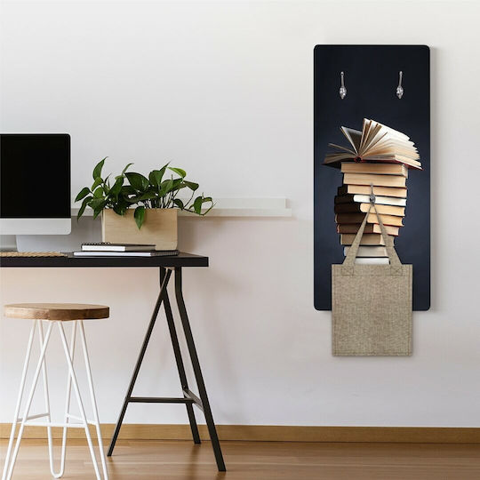 Cremastă Artistică Ladder Books 40x90cm 16mm Imprimare UV Cremastă Pentru Pălării Placaj Marin