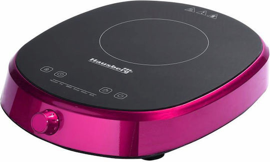 Hausberg Countertop Burner Induktion Single Rosa