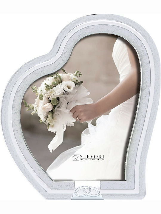 Wedding Crown Case Heart Silver Film 925 Slevori Stef-608k-002b