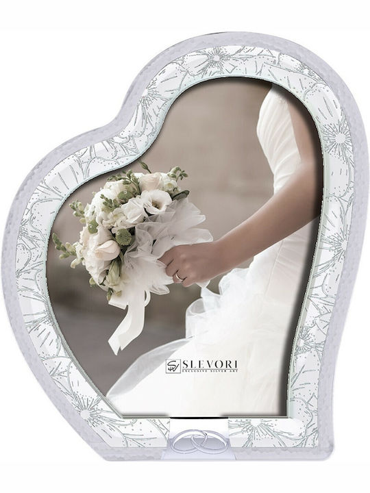 Wedding Crown Case Heart Silver Film 925 Slevori Stef-608k-001w