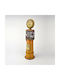 Miniatură Decorativă Pompa De Benzină Metalică Galbenă 33cm 275.009.0017.14