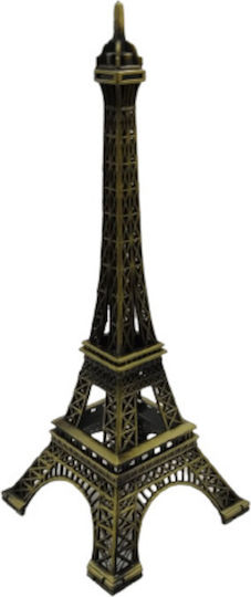 Miniatură Metalică Turnul Eiffel Bronz Paris 13x5cm 8333-k
