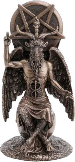 Baphomet Statuetă Electroliță Bronz Veronese 24cm