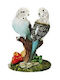 Parrots Polyresin Multicolored Dimensions 5cmx5cmx7cm