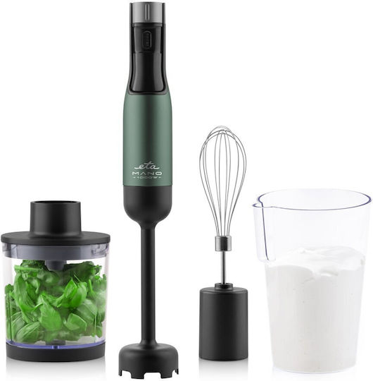 ETA Blender De Mână Cu Tijă Din Inox 1000W Negru