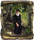 Saint Paisios Black Ceramic Papyrus 20cm