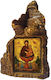 Saint Icon Life-giving Spring – Table Ceramic Heart-Shaped 14cm