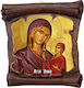 Saint Anna Icon Wall or Table Ceramic Papyrus Tile 18cm
