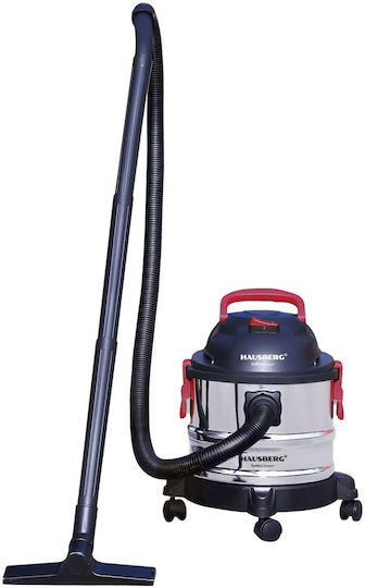 Hausberg Aspirator Lichide / Solide 2000W cu Inoxidabil Recipient 15lt
