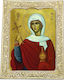 Agia Anastasia Pharmacologist White Frame Alabaster 32cm