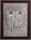 Image of Archangels Michael Gabriel 24x19 Made of Noble Metals Silver Plated 925 Does Not Lose Shine