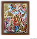The Incombustible Thorn Iconography Frame 54x66 Cm