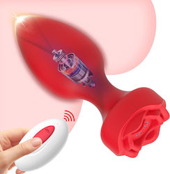APH Anal Plug with Vibration Pink